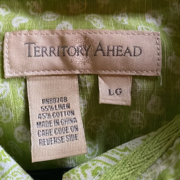 Territory Ahead Men’s Short-Sleeve Button-Down, Large - Picture 3 of 3